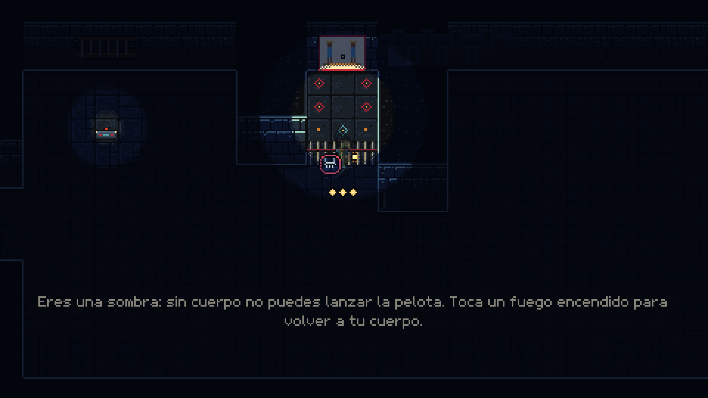 Como sombra no puedes lanzar la pelota, pero cruzas lo que solo se abre para los muertos.